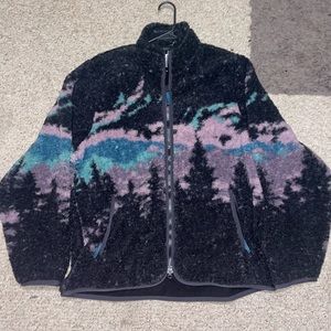 Abercrombie & Fitch XL Scenic Sherpa Full-Zip Jacket